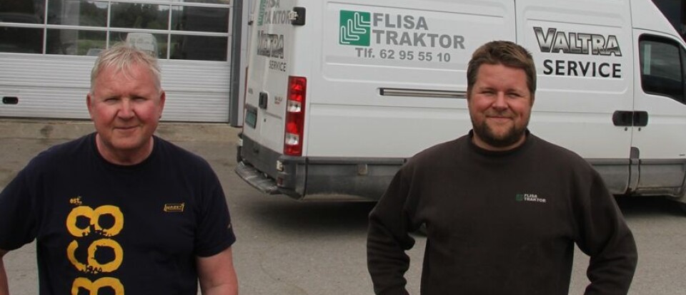 Eiksenteret Elverum og Flisa Traktor samles på Flisa