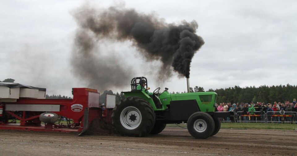 Traktorpulling i Väse, Värmland.