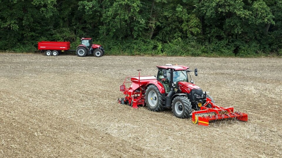 Med den nye Activedrive 8-transmisjonen byr Case IH Maxxum på tre alternativer: semi-powershift (16x16), semi-powershift med dobbelkløtsj (24 x 24) og trinnløs. Foto: CNH.