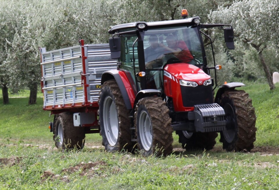 Franskbygde Massey Ferguson-traktorer blir S-serie
