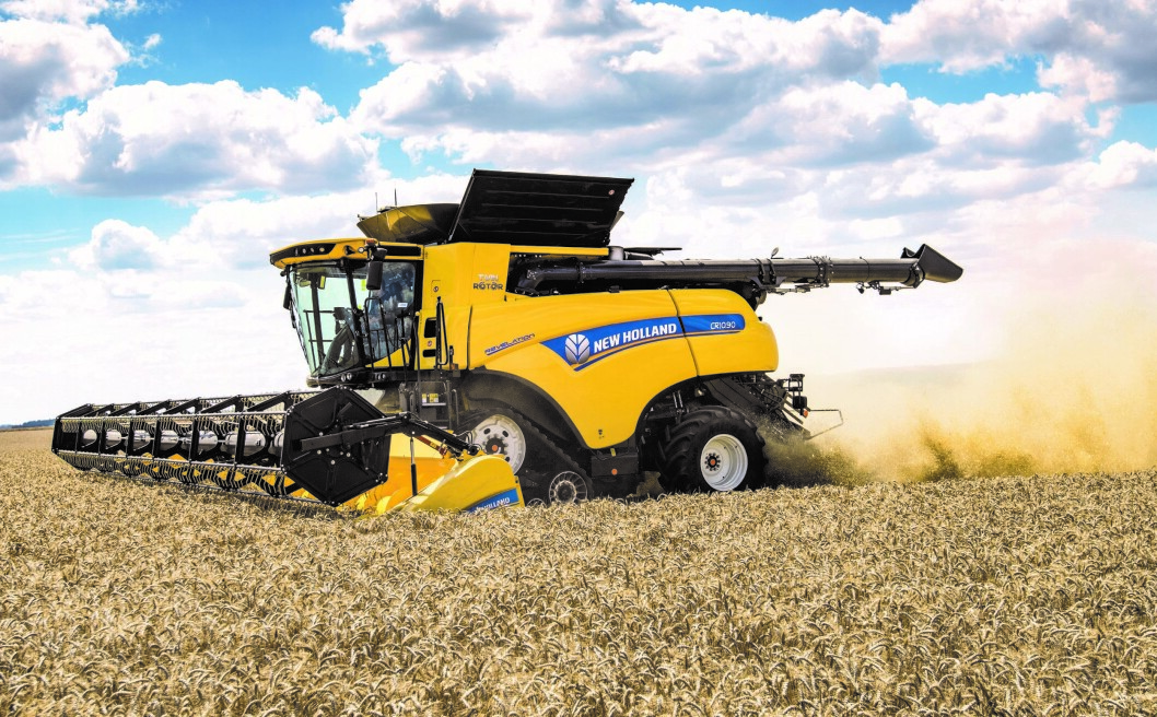 New Holland tilbyr nå NIR-analyse på CR Revelation-treskere. Pressefoto New Holland tilbyr nå NIR-analyse på CR Revelation-treskere. Pressefoto