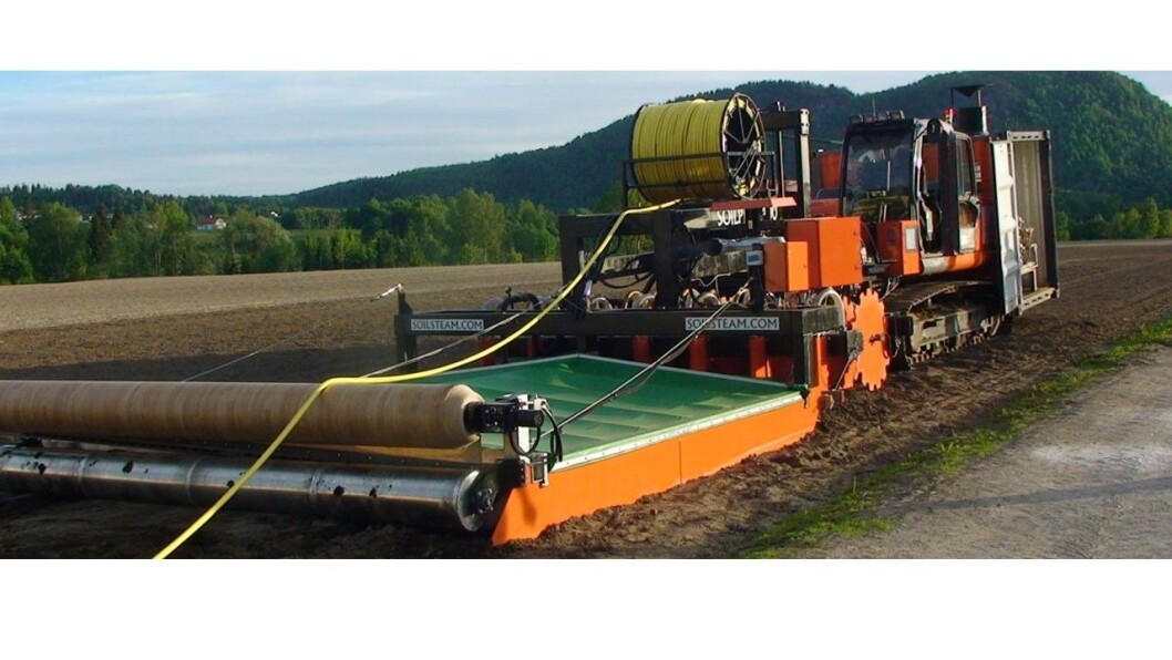 Soil Steam International er nominert til Innovasjonsprisen 2018. Pressefoto Soil Steam International er nominert til Innovasjonsprisen 2018. Pressefoto