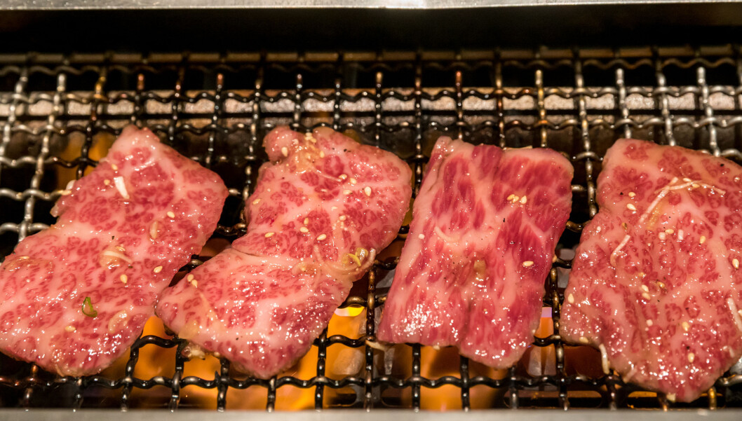 Det er det intramuskulære fettet som gjør wagyu-kjøttet så ettertraktet. Foto: colourbox.com Det er det intramuskulære fettet som gjør wagyu-kjøttet så ettertraktet. Foto: colourbox.com