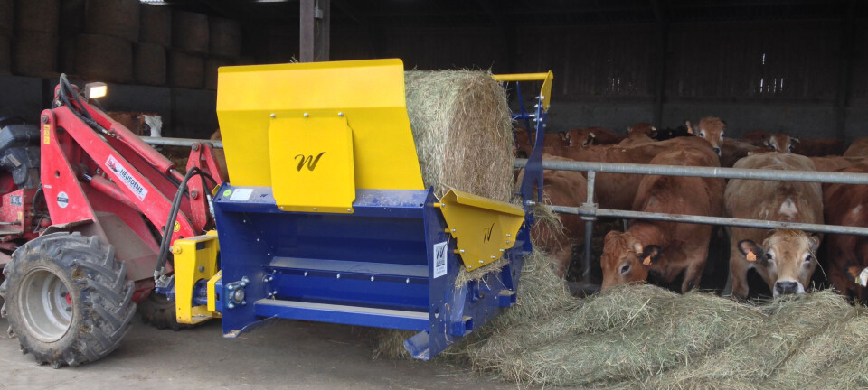 Artig patent på fôrutlegger