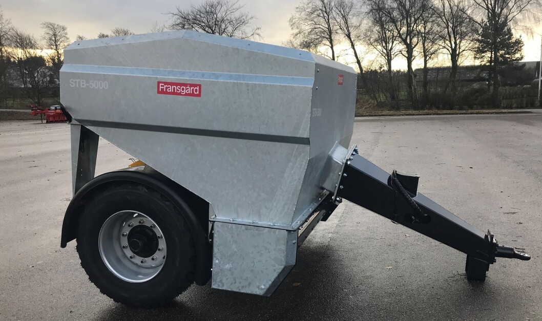 Fransgård strøvogn STB5000L. Fransgård strøvogn STB5000L.