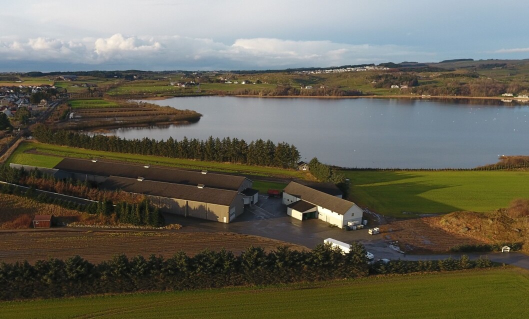 Dronefoto fra en tidligere gardsanalyse på Jæren. Foto: Magnus Mo Opsahl Dronefoto fra en tidligere gardsanalyse på Jæren. Foto: Magnus Mo Opsahl