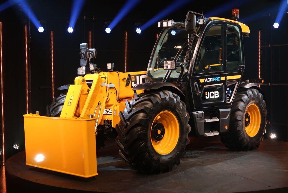 JCB presenterer nye teleskoplastere