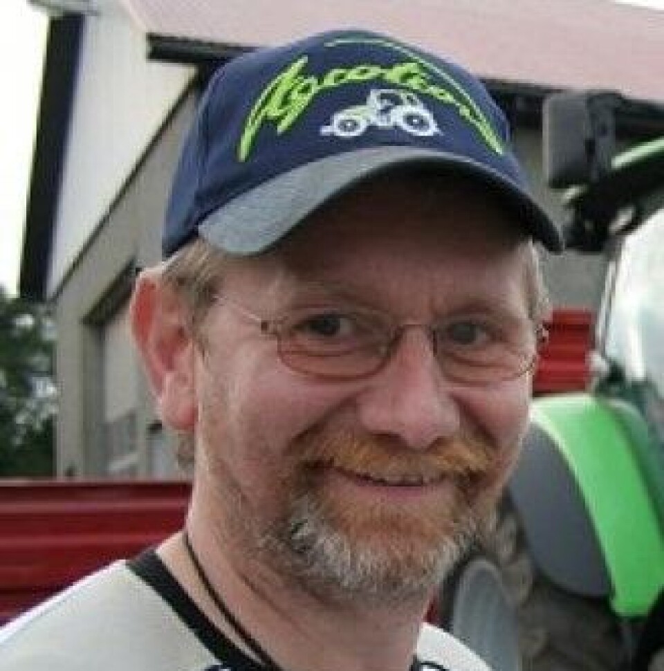 Knut Helliesen, daglig leder i NT maskin og Traktor & Landbruk, fotografert i forbindelse med en tidligere artikkel.