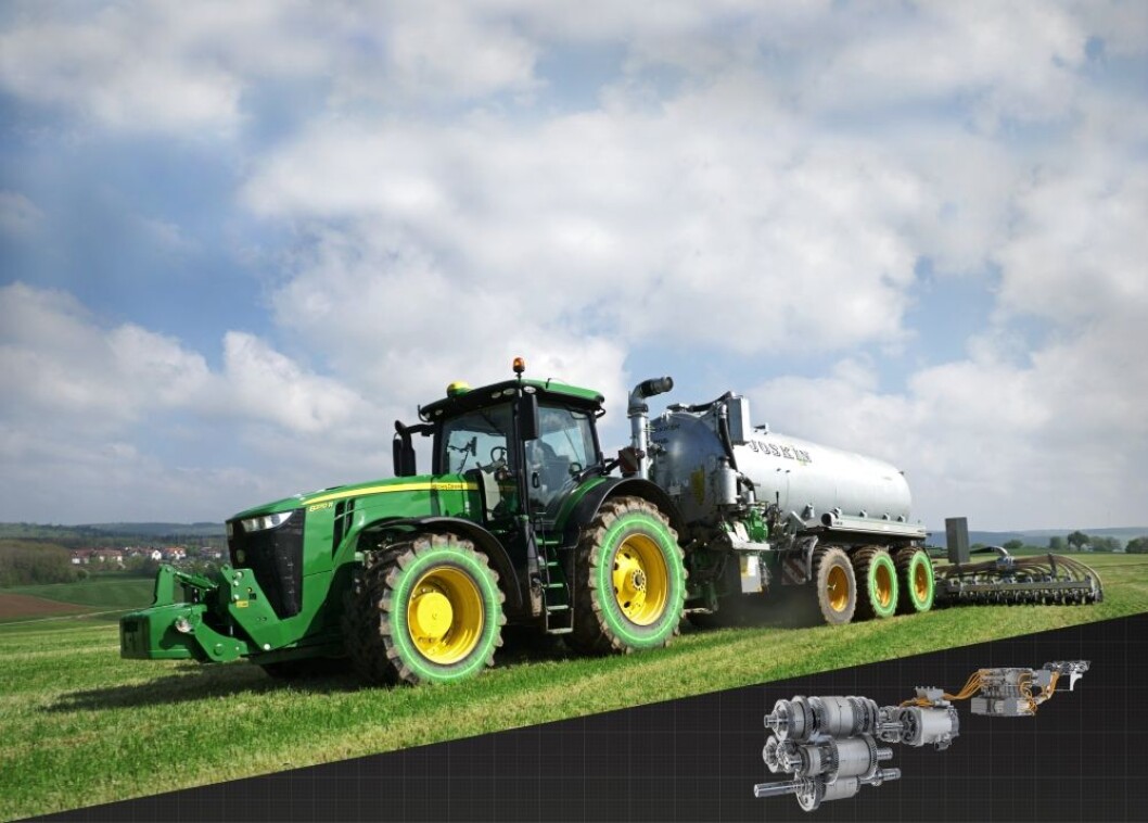 John Deere og Joskin tar gull sammen for eAutoPowr. John Deere og Joskin tar gull sammen for eAutoPowr.