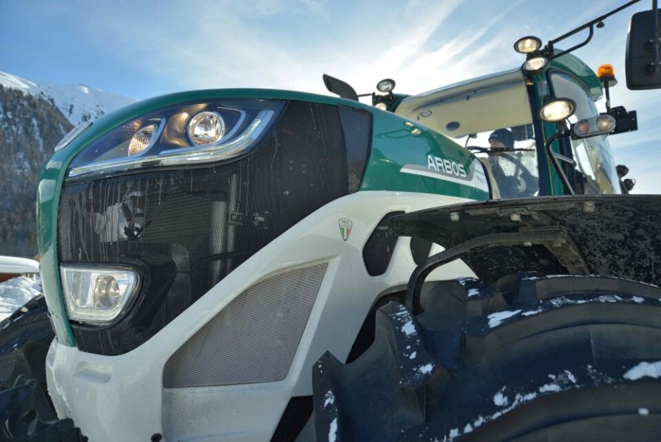 Det er kanskje snø i bakgrunnen, men Arbos blir neppe å se i Norge med det første. Pressefoto