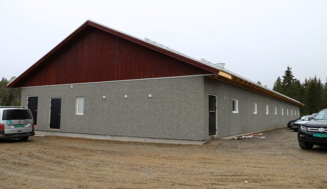 Den nye seminkarantenen til Norsvin ligger like utenfor Hamar. Foto: Norsvin Den nye seminkarantenen til Norsvin ligger like utenfor Hamar. Foto: Norsvin