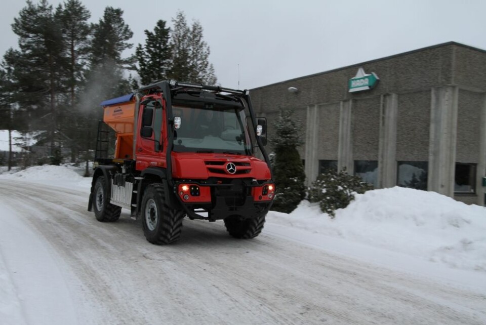 De første traktorregistrerte Unimogene ruller nå rundt i Norge.