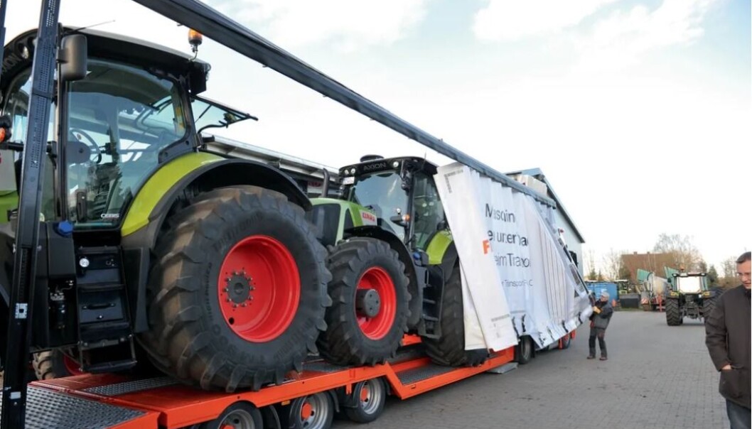 Claas reduserer produksjonen i tre uker. Claas reduserer produksjonen i tre uker.