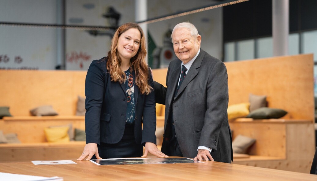 Cathrina Claas-Mülhauser og Helmut Claas. Cathrina Claas-Mülhauser og Helmut Claas.