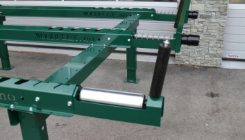 Du kan få opp til to hydrauliske matevalser på Basic Pro. Du kan få opp til to hydrauliske matevalser på Basic Pro.