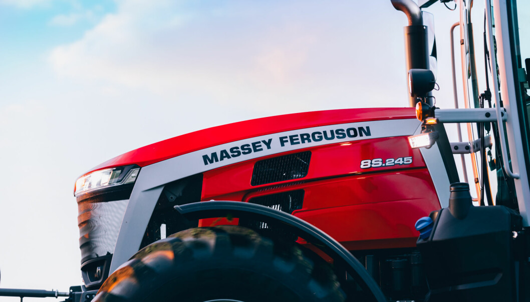 De som hadde håpt å se 8S-serien fra Massey Ferguson på Eima, må belage seg på å bli skuffet.