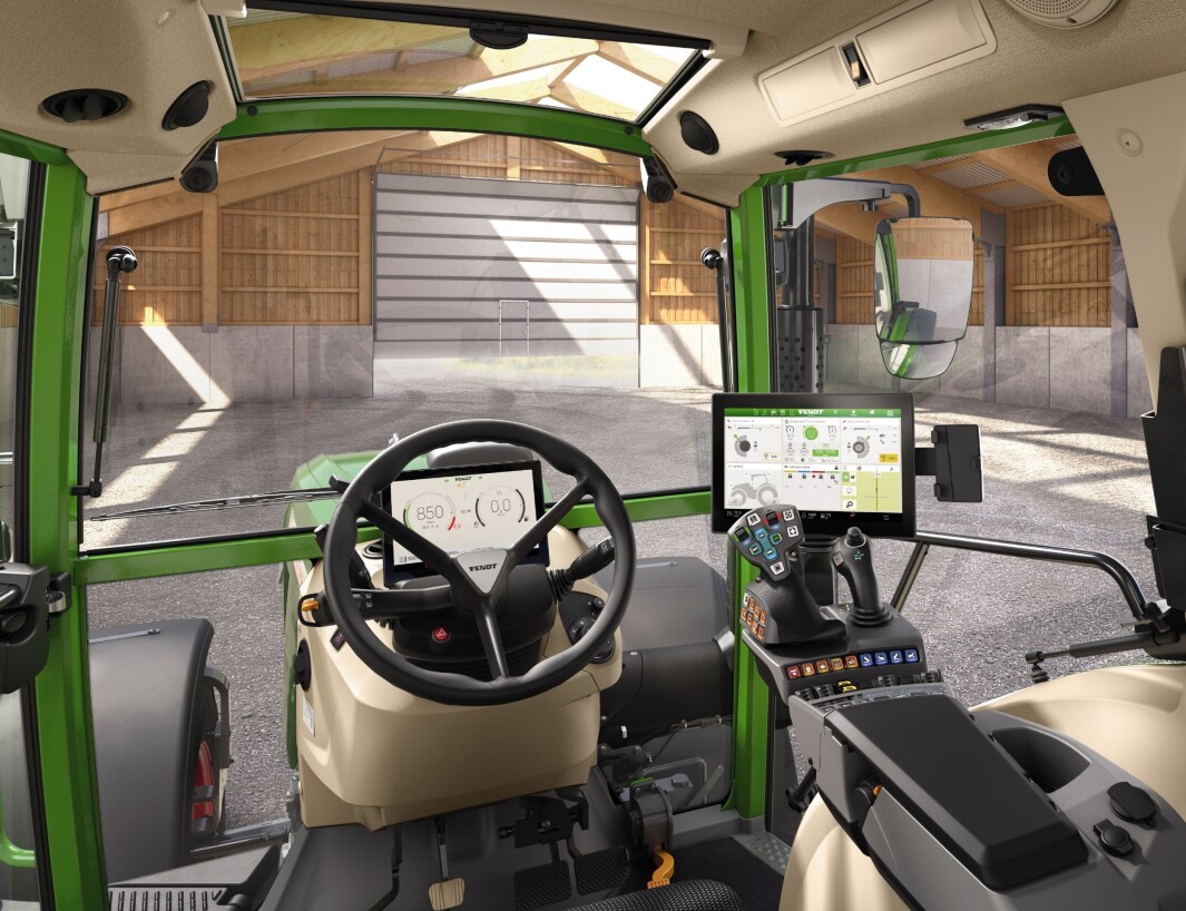 Fendt 211 med utstyrspakka Profi+. Fendt 211 med utstyrspakka Profi+.