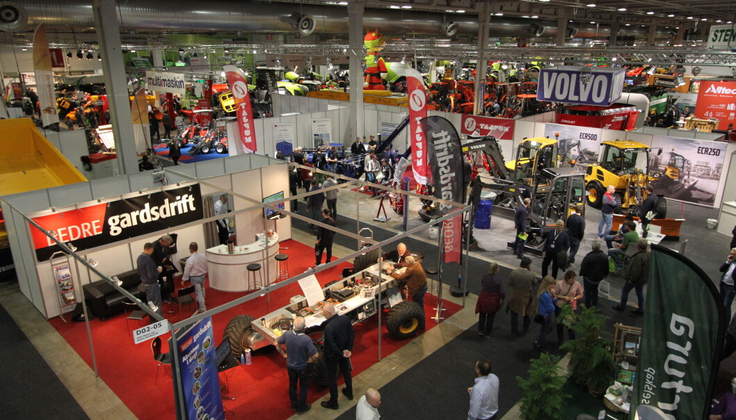 Hall D fra Agroteknikk 2018. Hall D fra Agroteknikk 2018.