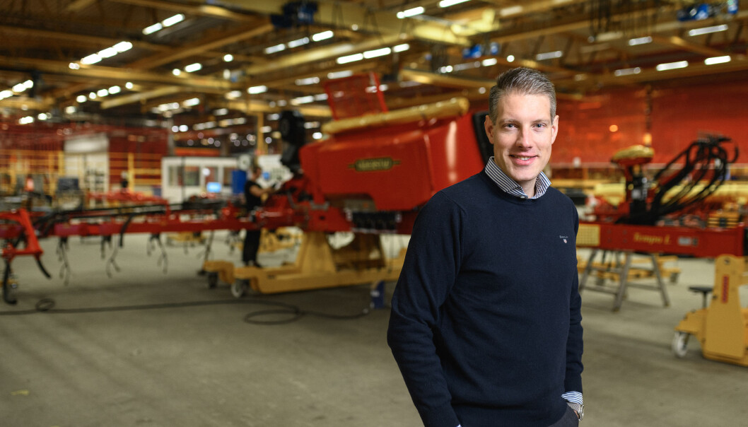Henrik Gilstring skal ta over som adm.dir for Väderstad. Foto: Christian Ekstrand Henrik Gilstring skal ta over som adm.dir for Väderstad. Foto: Christian Ekstrand