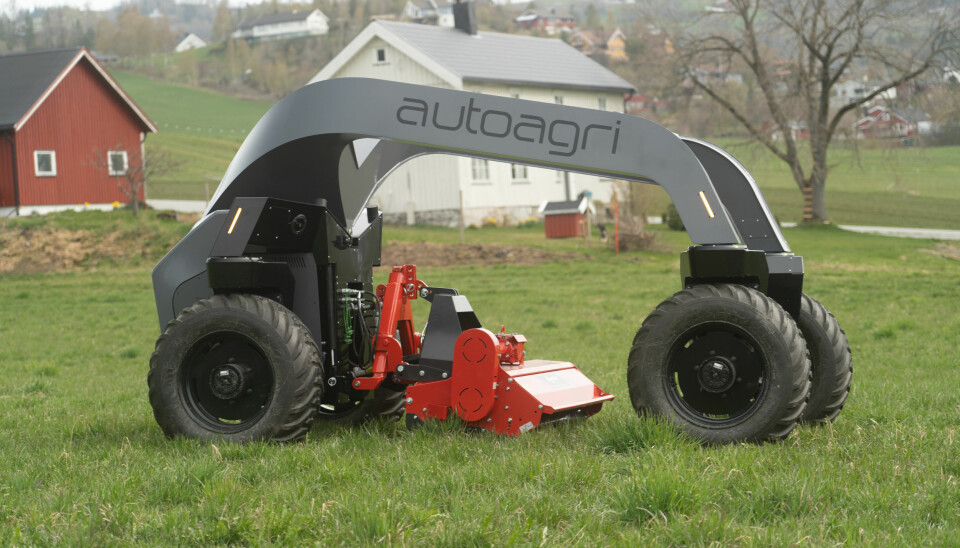 AutoAgri robot redskapsbærer