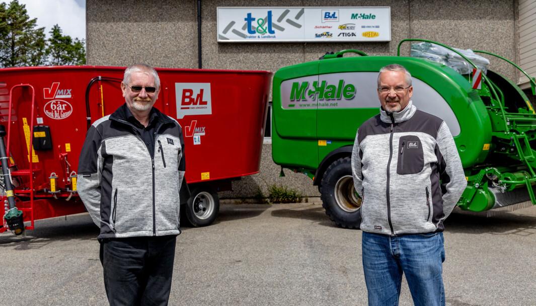 Knut Helliesen i Traktor & Landbruk får Magnus Østby (t.h.) som kollega. Knut Helliesen i Traktor & Landbruk får Magnus Østby (t.h.) som kollega.
