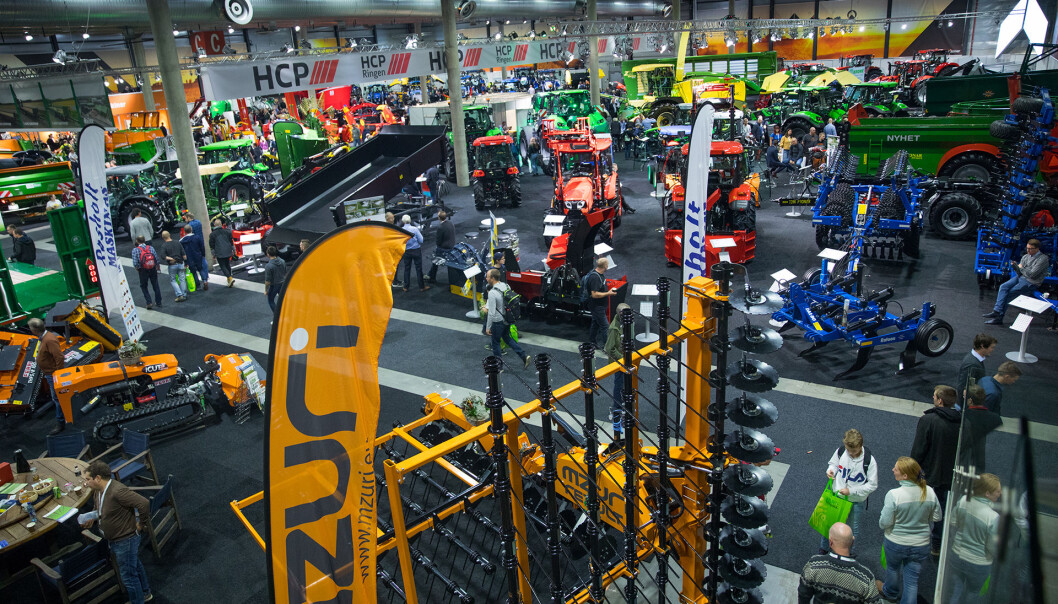 Agroteknikk 2018, messehall Agroteknikk 2018, messehall
