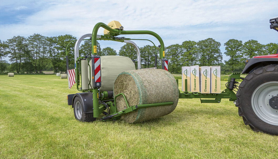 EasyWrap 165T egner seg godt for de som har presse med variabelt kammer EasyWrap 165T egner seg godt for de som har presse med variabelt kammer