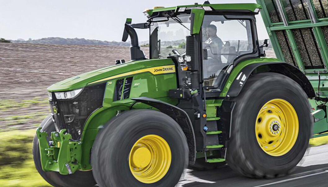 John Deere henter hjem to av fire priser i år. John Deere henter hjem to av fire priser i år.