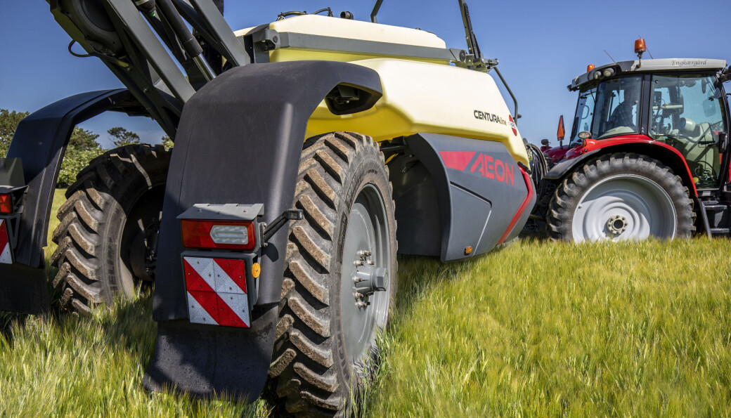 Trailersprøyta Hardi Aeon er en av mange nyheter du får se på Agroteknikk 2021. Trailersprøyta Hardi Aeon er en av mange nyheter du får se på Agroteknikk 2021.