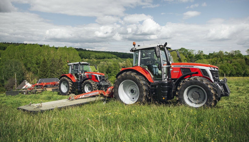 Massey Ferguson 7S.210 blir ny toppmodell i 7S-serien. Massey Ferguson 7S.210 blir ny toppmodell i 7S-serien.