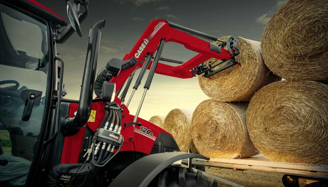 Nye frontlastere og oppgraderte traktorer fra Case IH. Nye frontlastere og oppgraderte traktorer fra Case IH.
