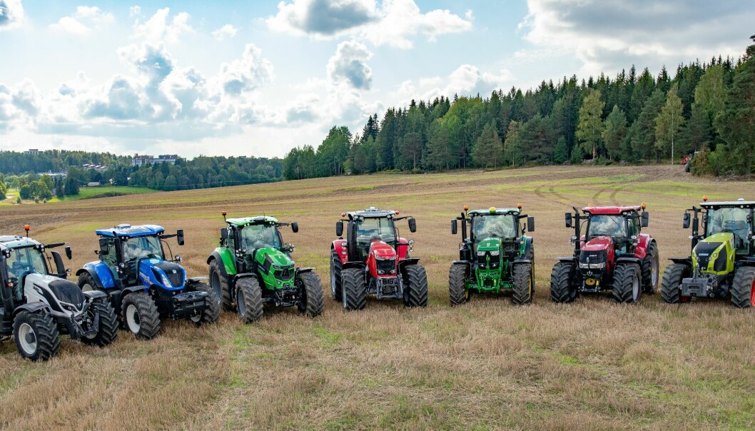 Traktoroversikten lar deg sammenligne traktordata mellom merker og årsmodeller. Foto: Michel Velderman