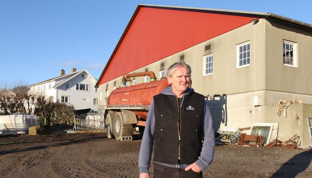 Lauritz Haarr hoppet av en karriere innen shipping og finans for å bli bonde. Lauritz Haarr hoppet av en karriere innen shipping og finans for å bli bonde.