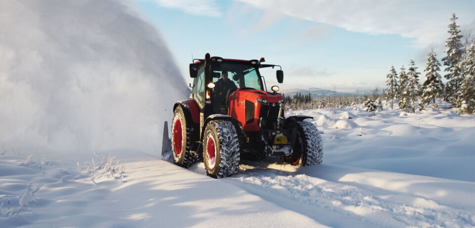 14 registrerte Kubota i november holder faktisk til pallplass.