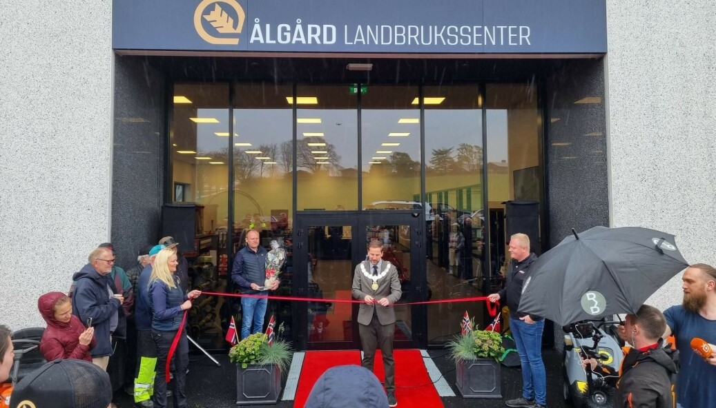 Åpningen av Case IH-senteret. Åpningen av Case IH-senteret.