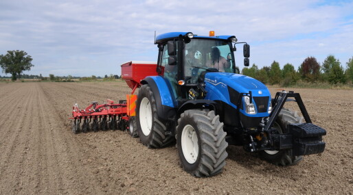New Holland T5.100S:S for spartansk