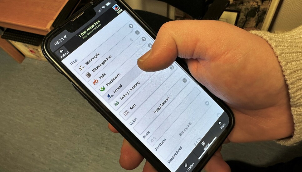 Mobilen er den nye notisboka. Mobilen er den nye notisboka.