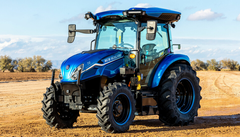 Med New Holland T4 Electric Power kan CNHi nå tilby to alternative drivstoffkilder til traktor.
