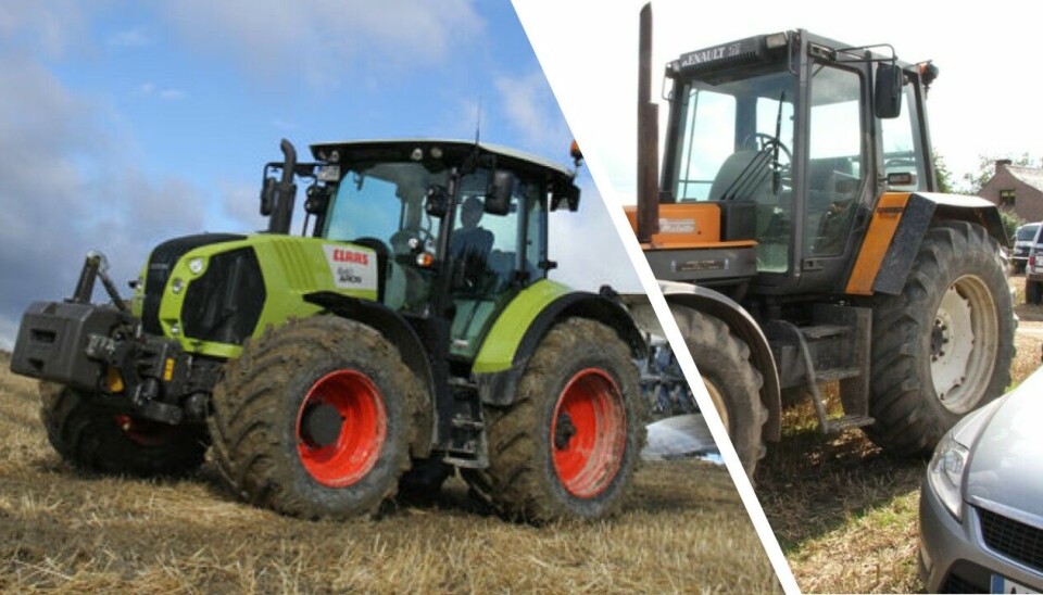 De første Claas-traktorene var Renault i grønn bekledning, men etterhvert kom egenproduserte modeller på markedet. De første Claas-traktorene var Renault i grønn bekledning, men etterhvert kom egenproduserte modeller på markedet.