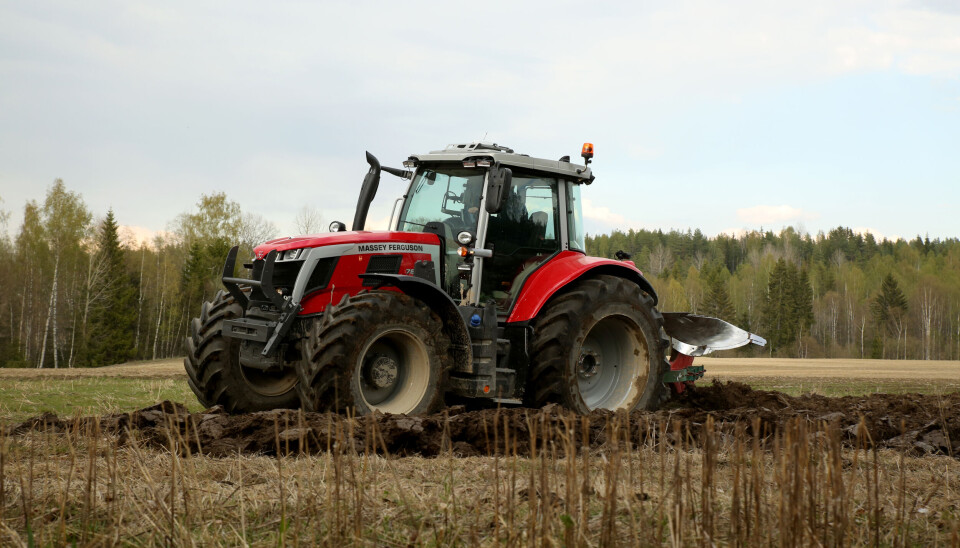 Hver femte traktor registrert til nå i år er en Massey Ferguson. Massey Ferguson 7S