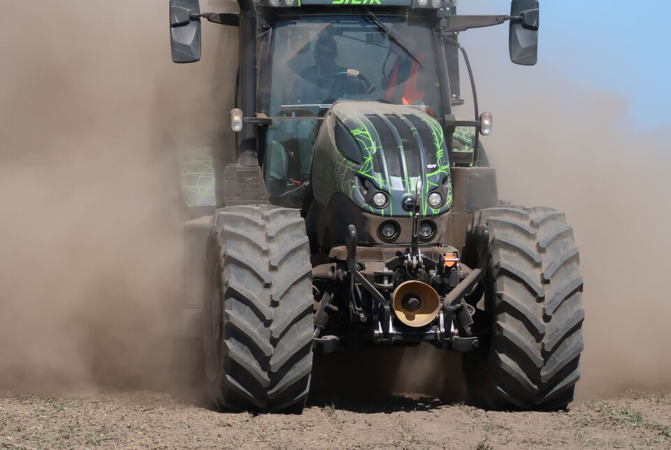 Vi har fått en sniktitt på  hybridtraktoren fra CNH